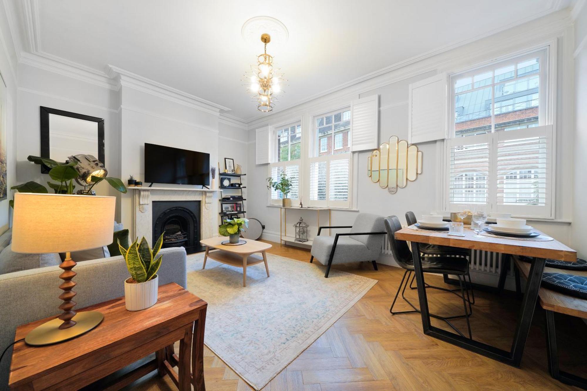 Luxury - Apartment In Battersea Park & Power Station ロンドン エクステリア 写真